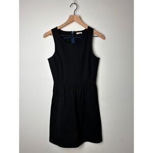 Gap Designed & Crafted Black Sleeveless Fit and Flare‎ Knit Dress XS